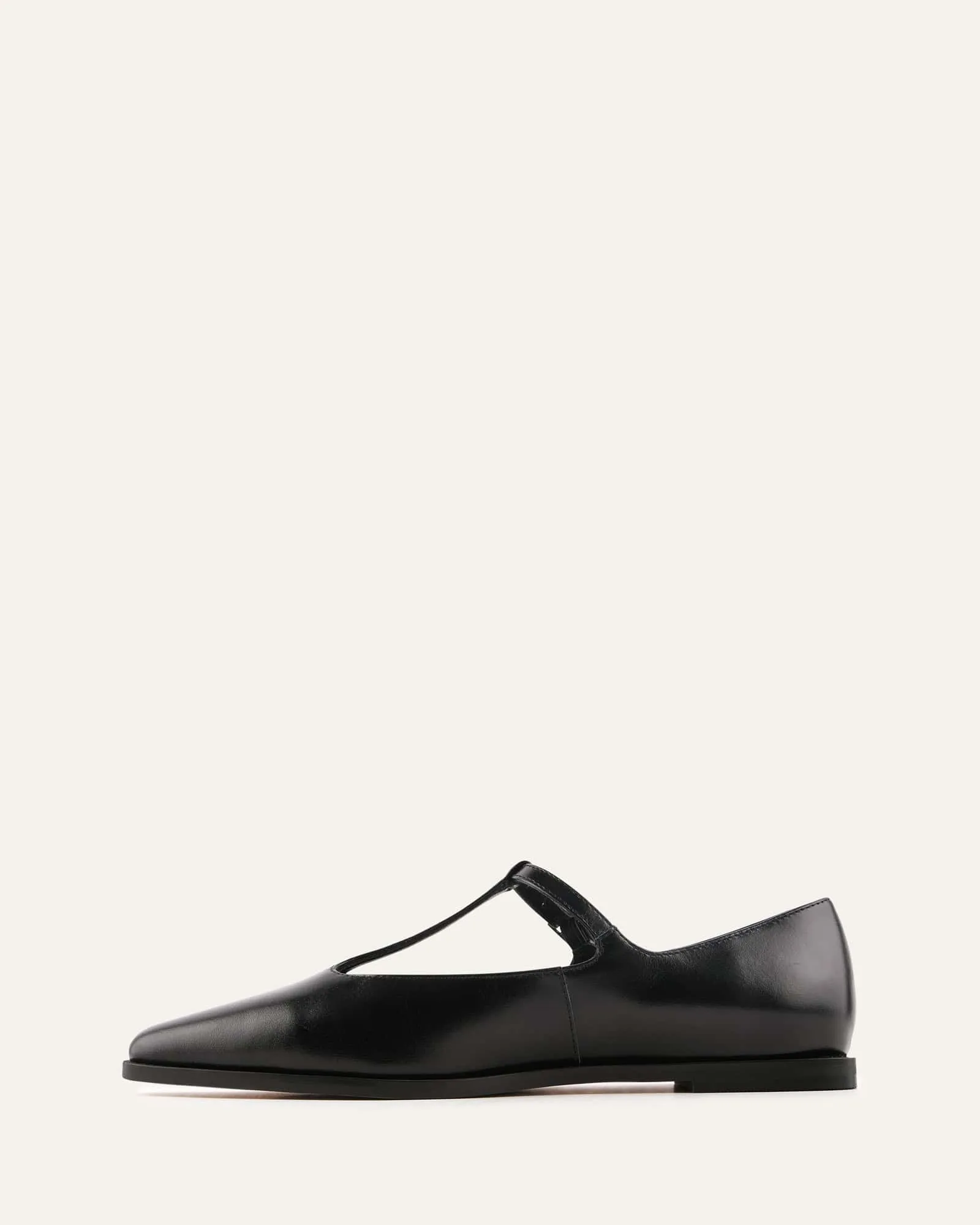 JENSON DRESS FLATS BLACK LEATHER sold by Jo Mercer product image thumbnail 5
