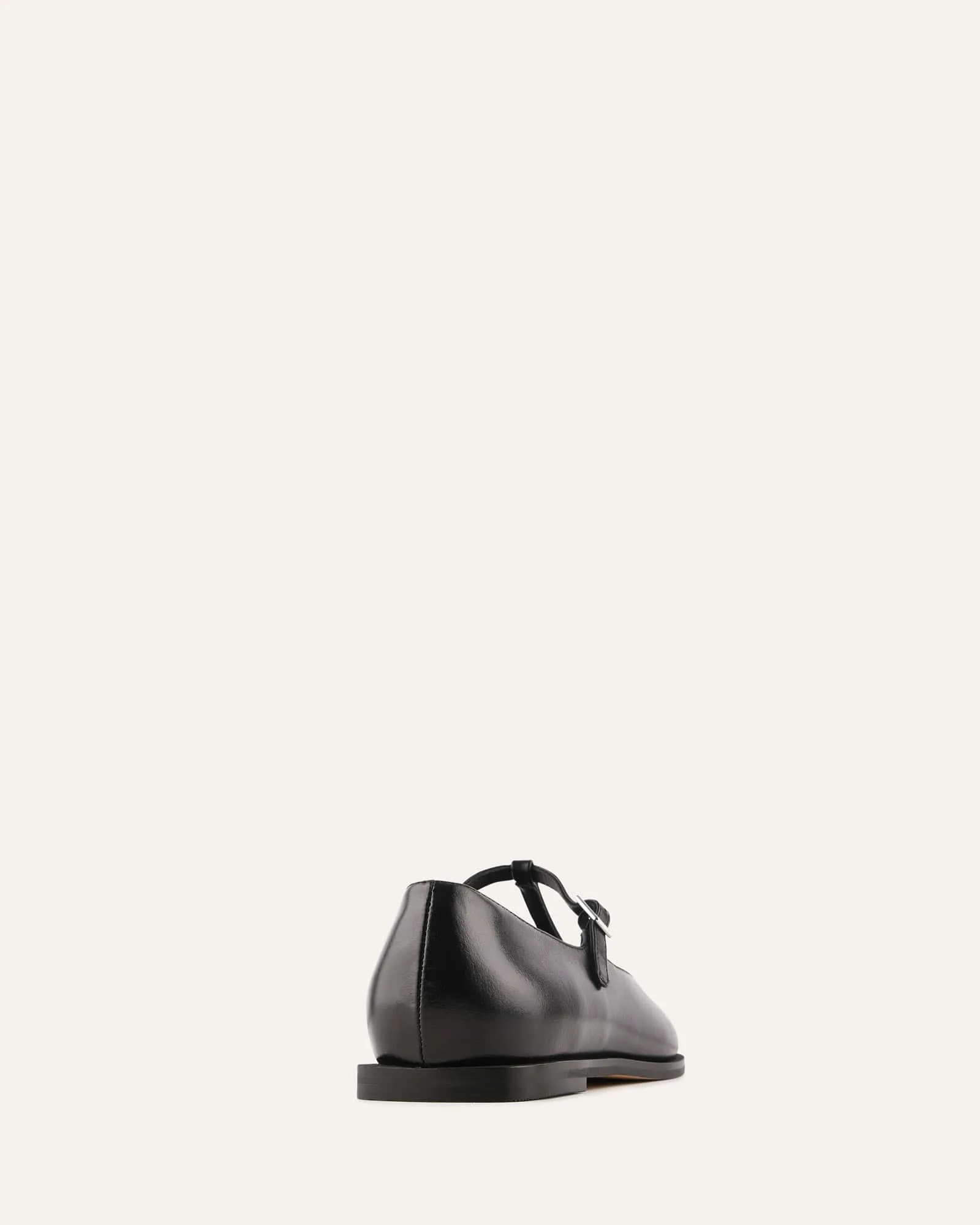 JENSON DRESS FLATS BLACK LEATHER sold by Jo Mercer product image thumbnail 4