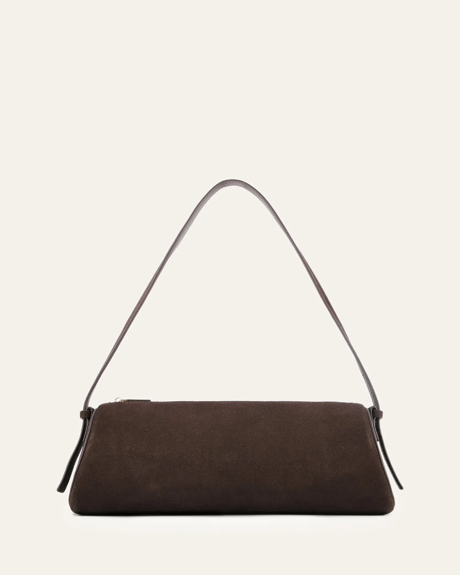 WINFREY SHOULDER BAG BITTER CHOC SUEDE sold by Jo Mercer