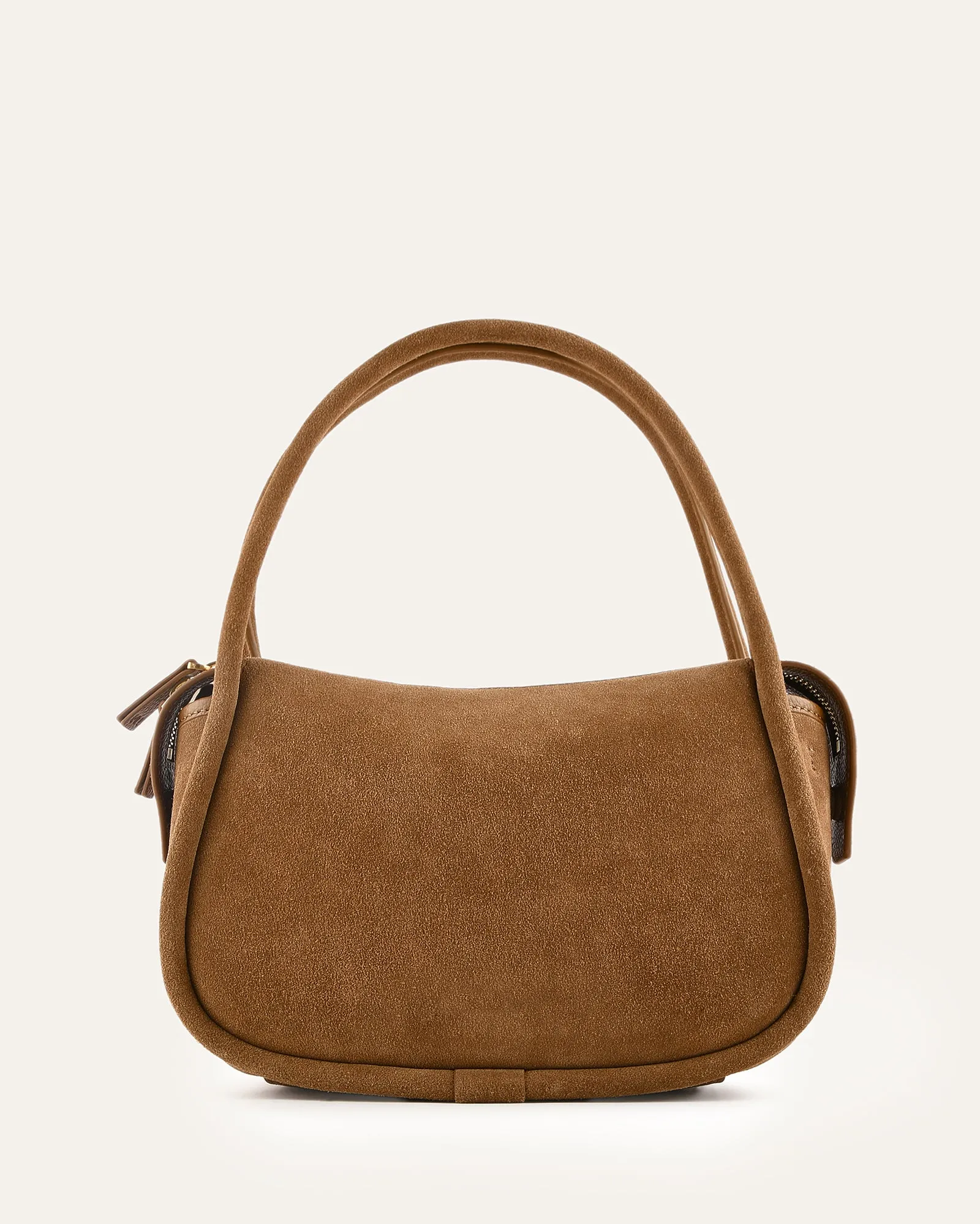 CHASE CROSSBODY BAG BISCUIT SUEDE sold by Jo Mercer product image thumbnail 4