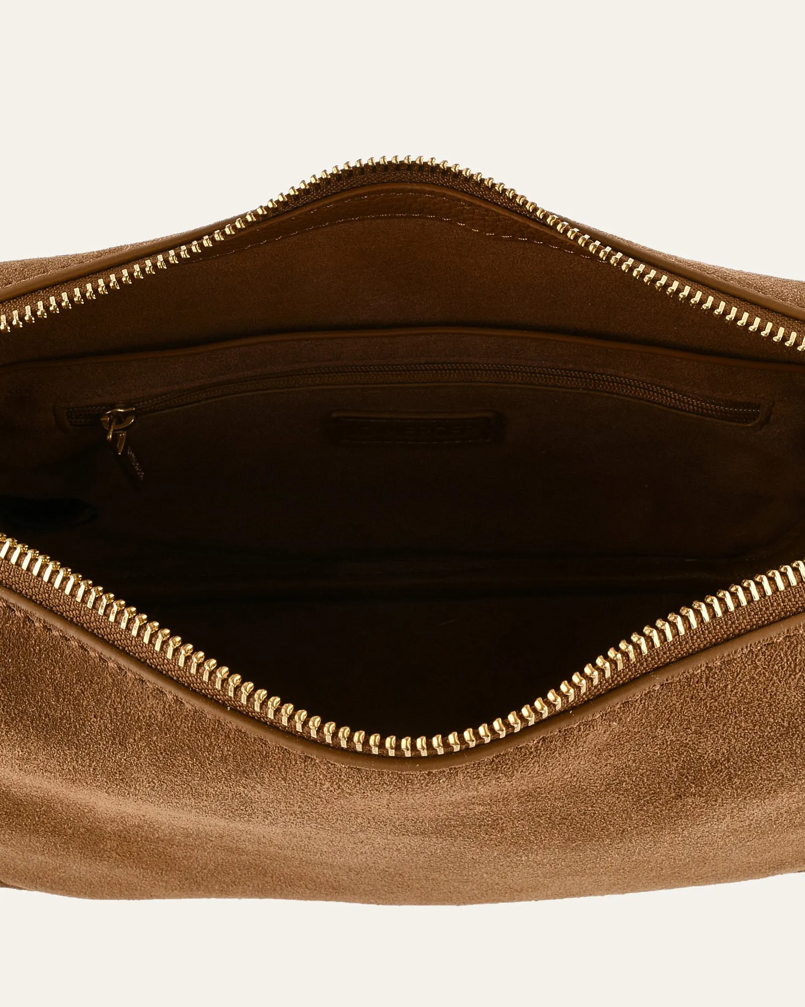 CHASE CROSSBODY BAG BISCUIT SUEDE sold by Jo Mercer product image thumbnail 5