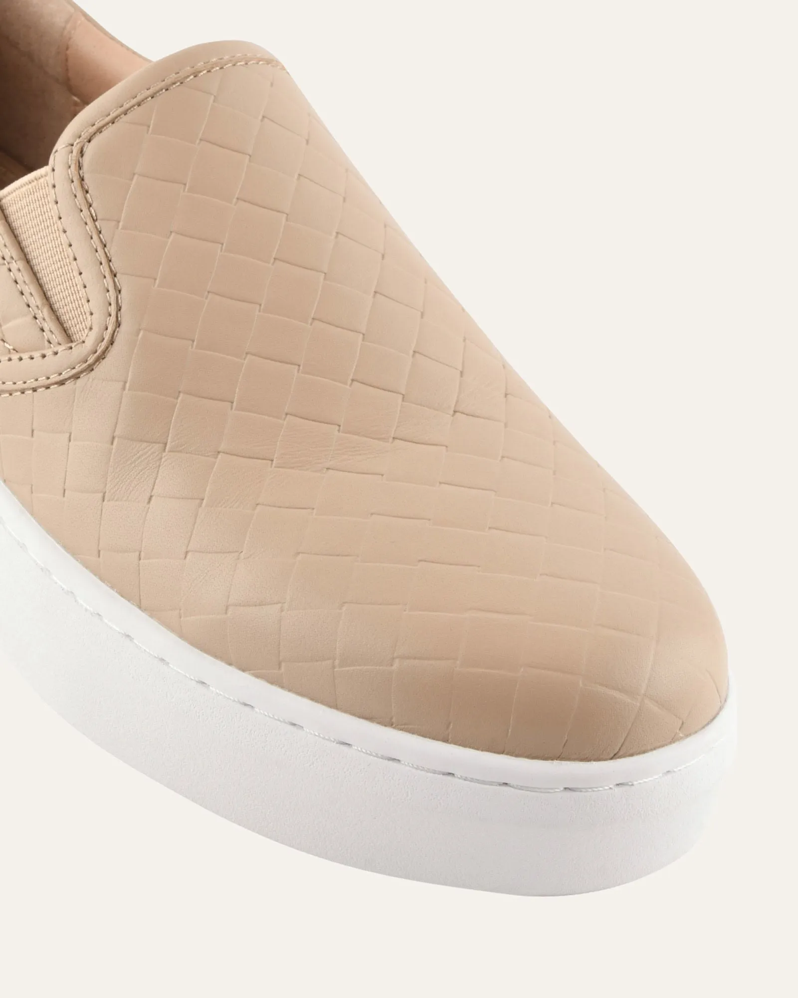 HOLT SNEAKERS SESAME LEATHER sold by Jo Mercer product image thumbnail 3