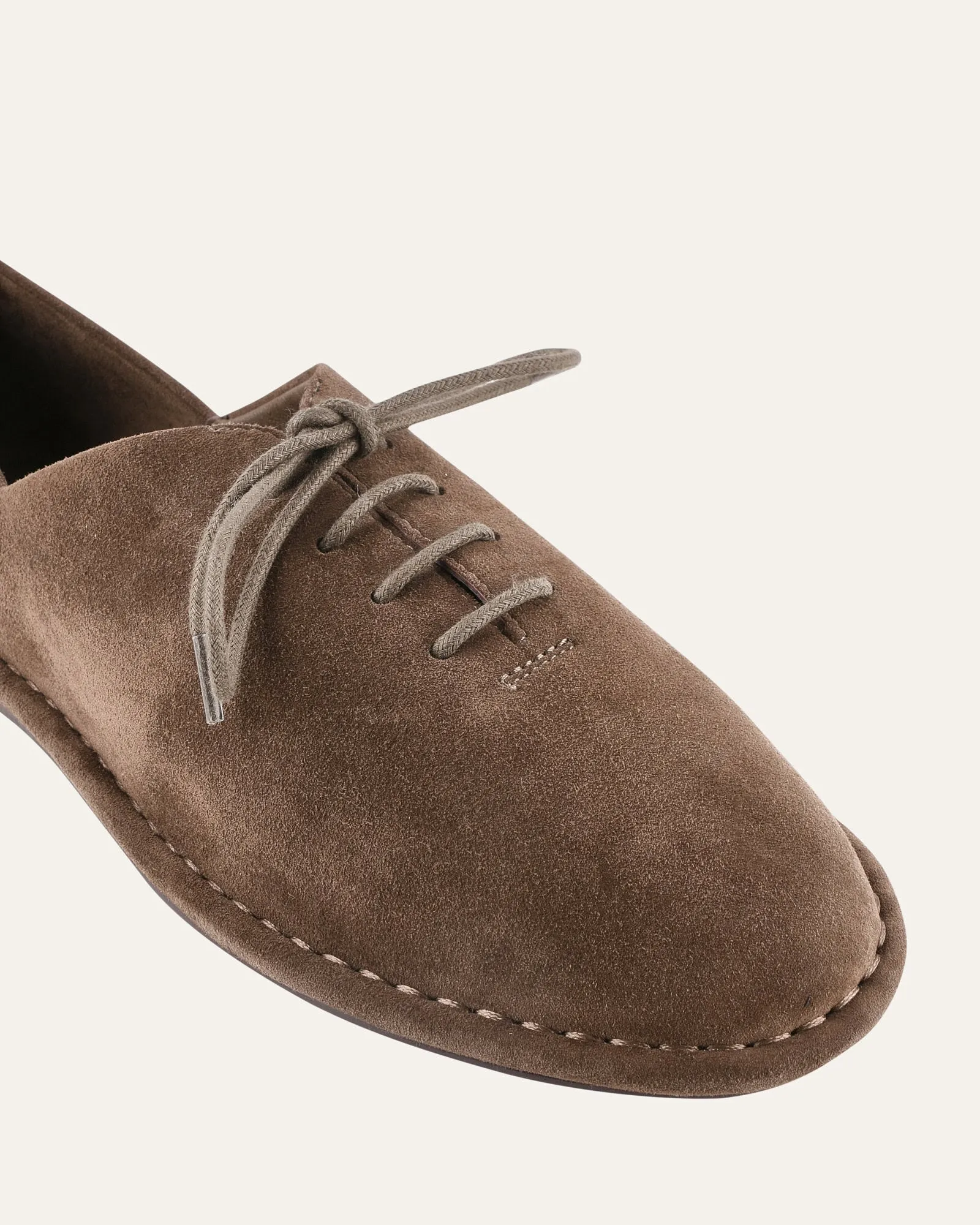 PAISLEY LACE UPS ASH SUEDE sold by Jo Mercer product image thumbnail 3