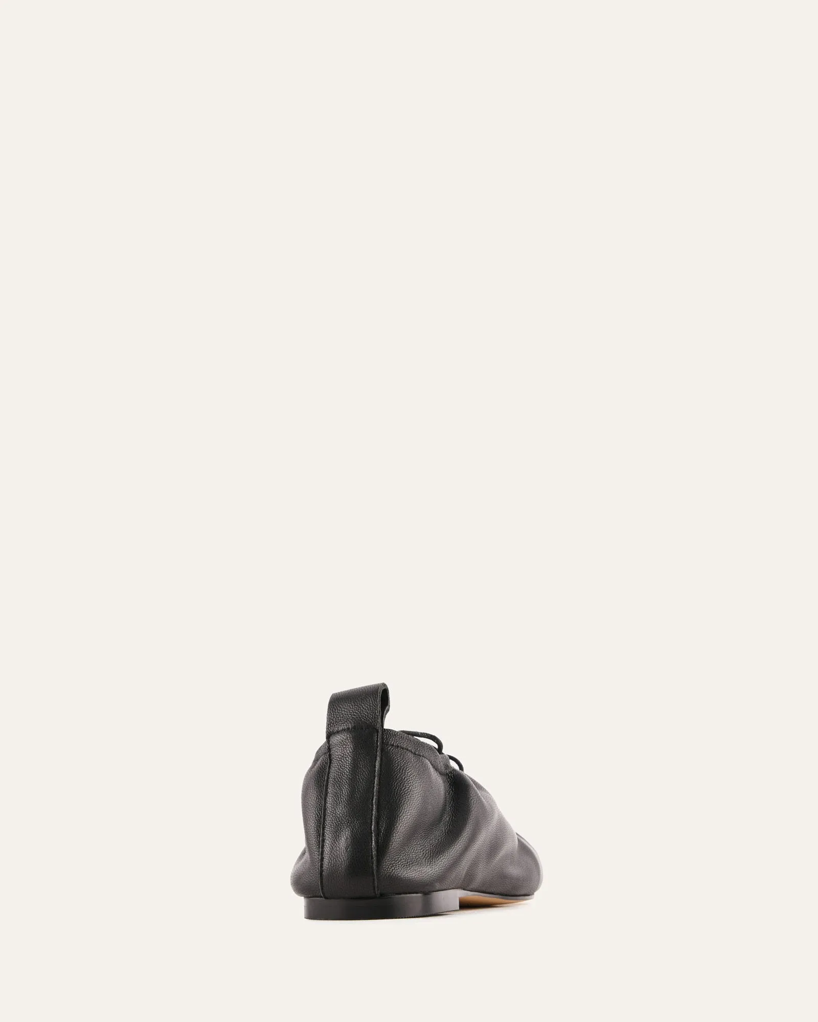 HUNTER CASUAL FLATS BLACK LEATHER sold by Jo Mercer product image thumbnail 4