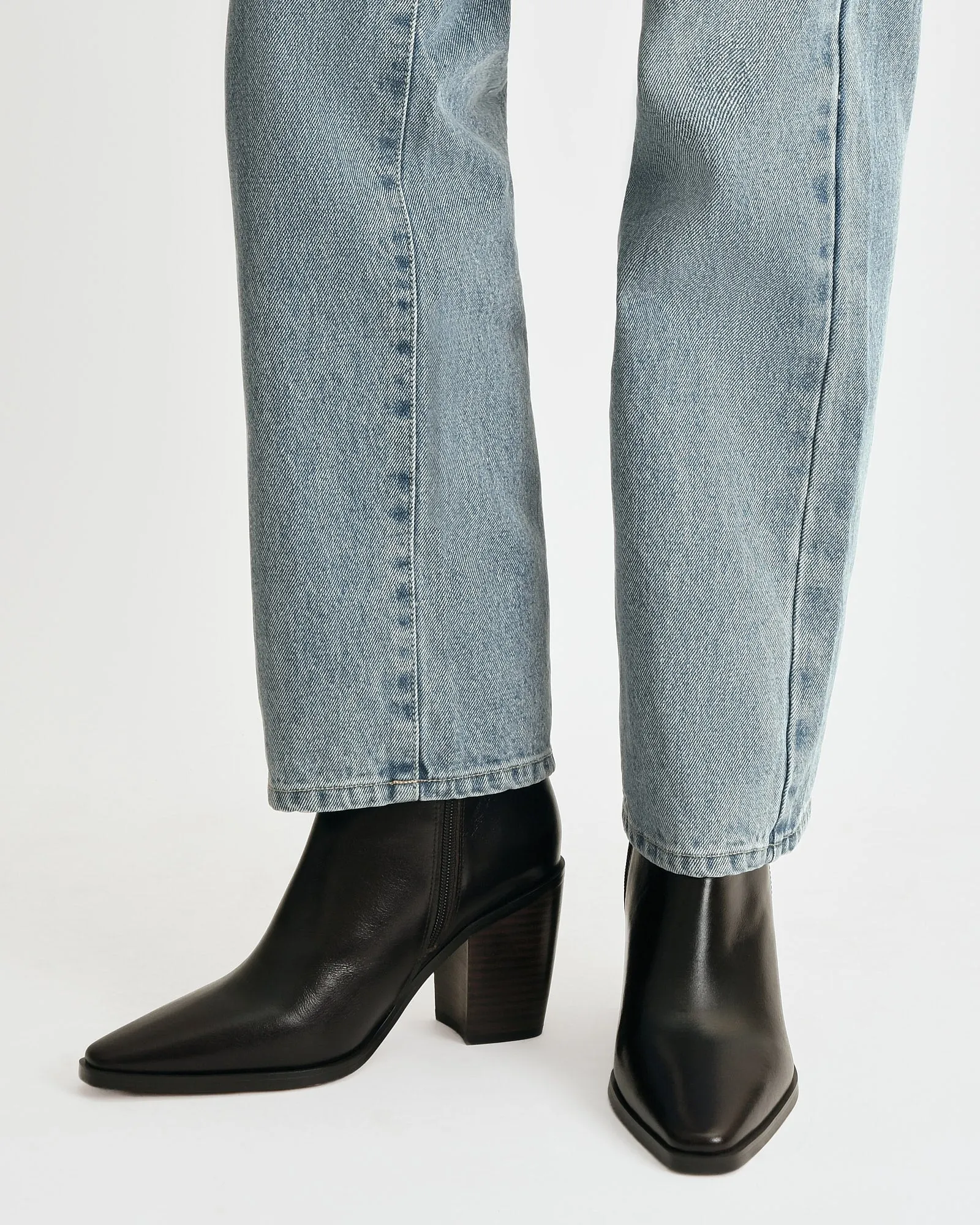 CANNON HIGH ANKLE BOOTS BITTER CHOC LEATHER sold by Jo Mercer product image thumbnail 2