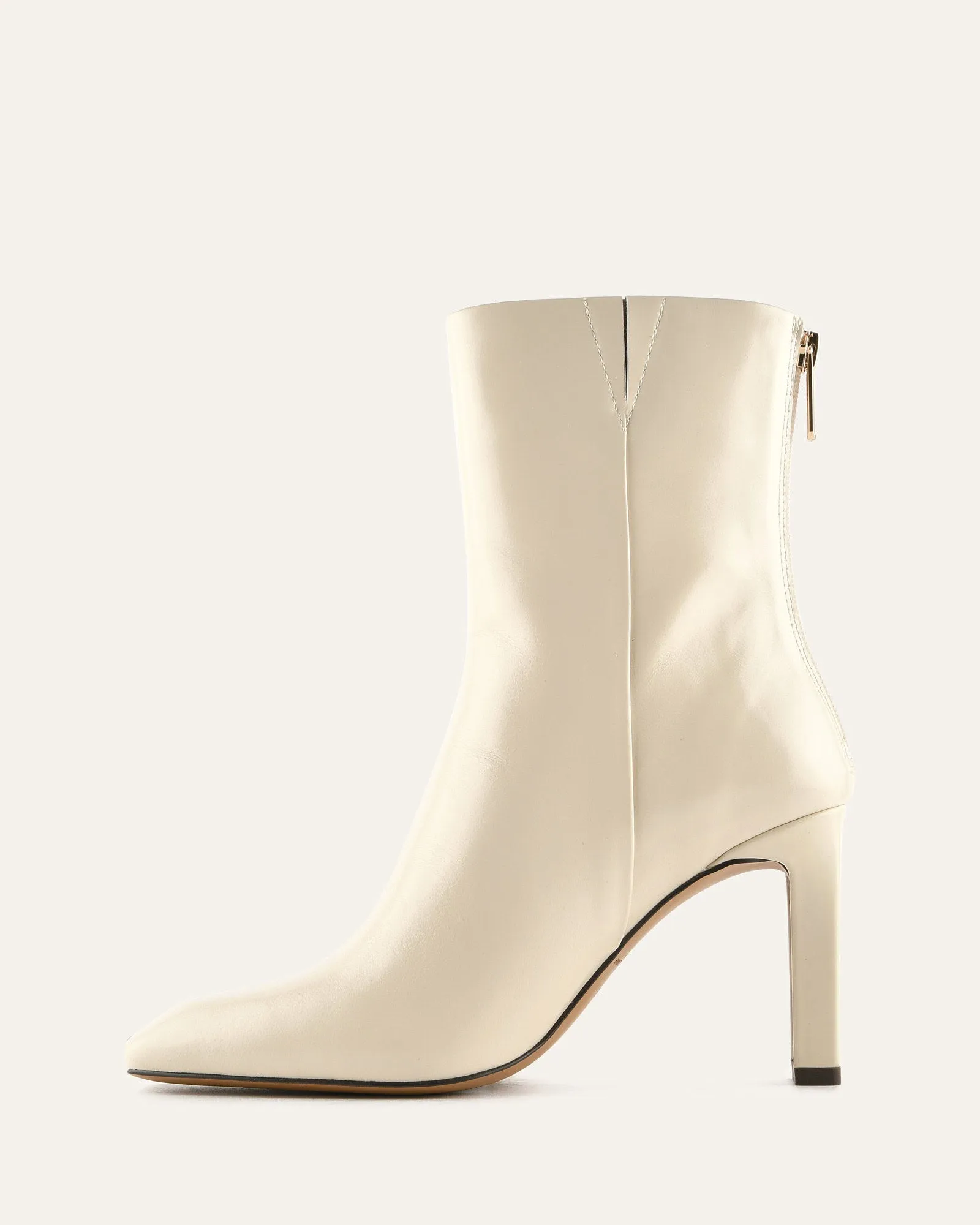 TAYLOR HIGH ANKLE BOOTS OFF WHITE LEATHER sold by Jo Mercer product image thumbnail 5