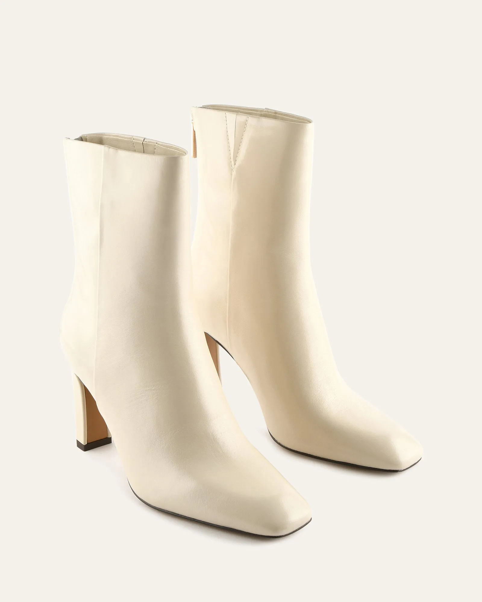 TAYLOR HIGH ANKLE BOOTS OFF WHITE LEATHER sold by Jo Mercer product image thumbnail 2