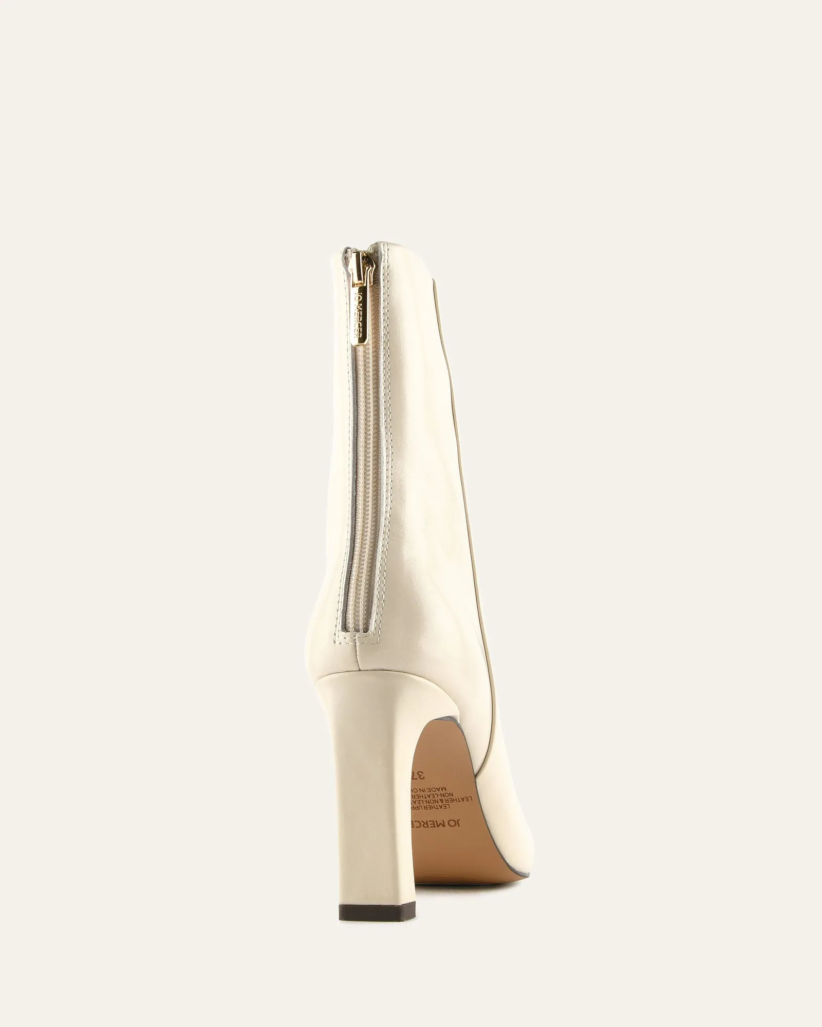 TAYLOR HIGH ANKLE BOOTS OFF WHITE LEATHER sold by Jo Mercer product image thumbnail 4