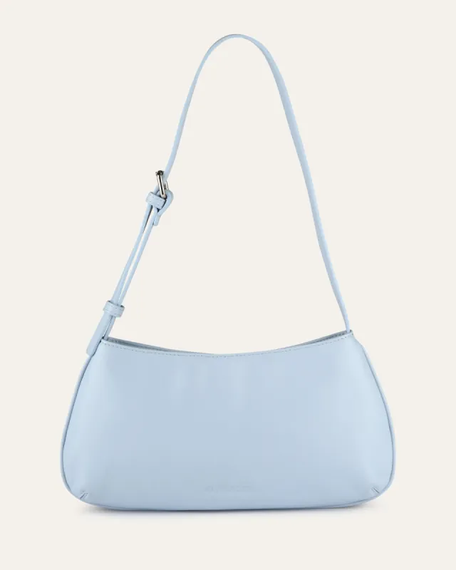 MEGAN SHOULDER BAG SKY BLUE LEATHER sold by Jo Mercer