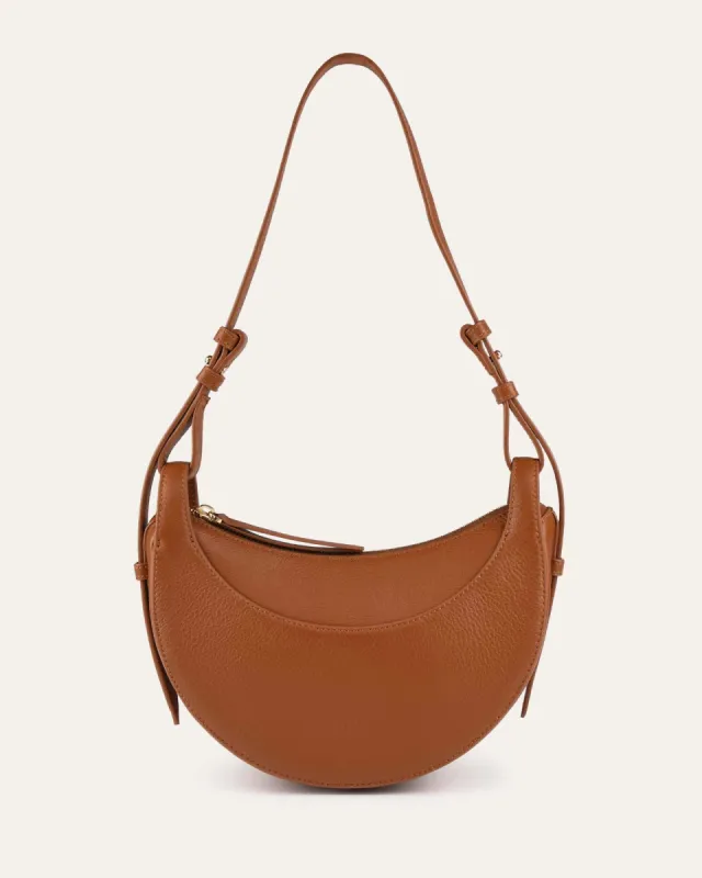 CATO SHOULDER BAG TAN LEATHER sold by Jo Mercer