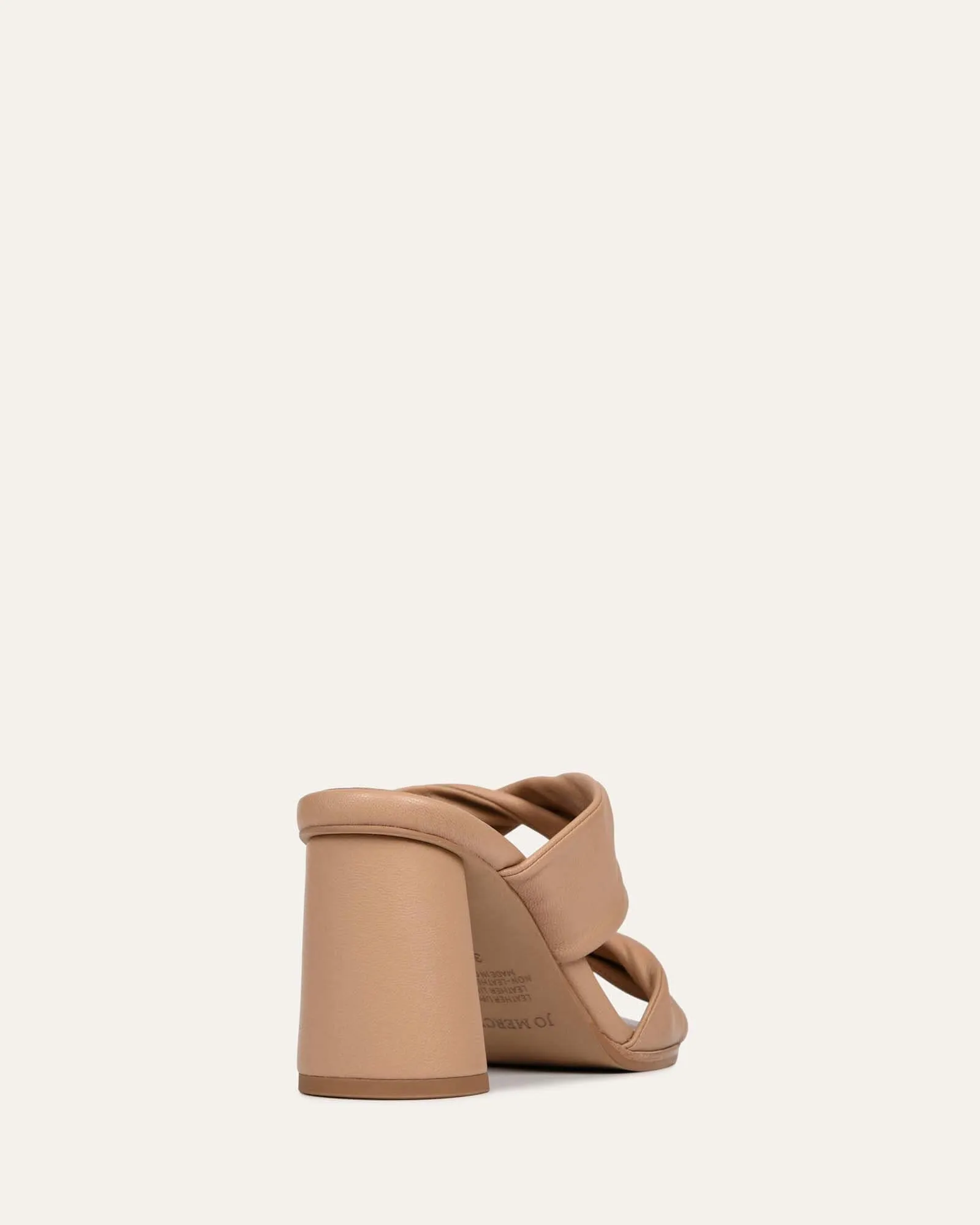 CAYLIE HIGH HEEL SANDALS BEIGE LEATHER sold by Jo Mercer product image thumbnail 5