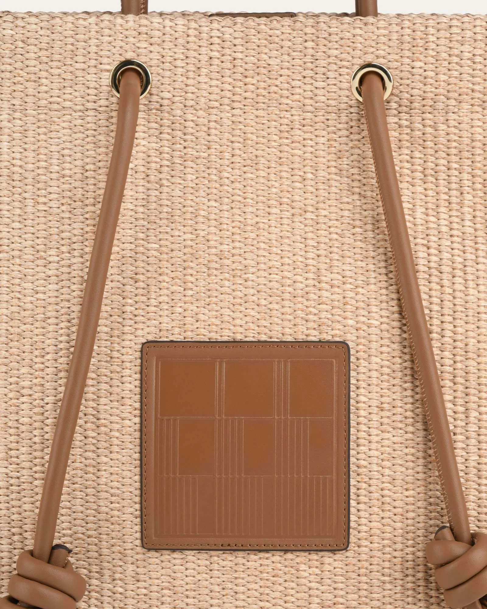 ST TROPEZ TOTE BAG NATURAL TAN MULTI sold by Jo Mercer product image thumbnail 2