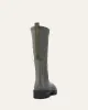 MINK CALF BOOTS KHAKI RUBBER sold by Jo Mercer