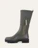 MINK CALF BOOTS KHAKI RUBBER sold by Jo Mercer