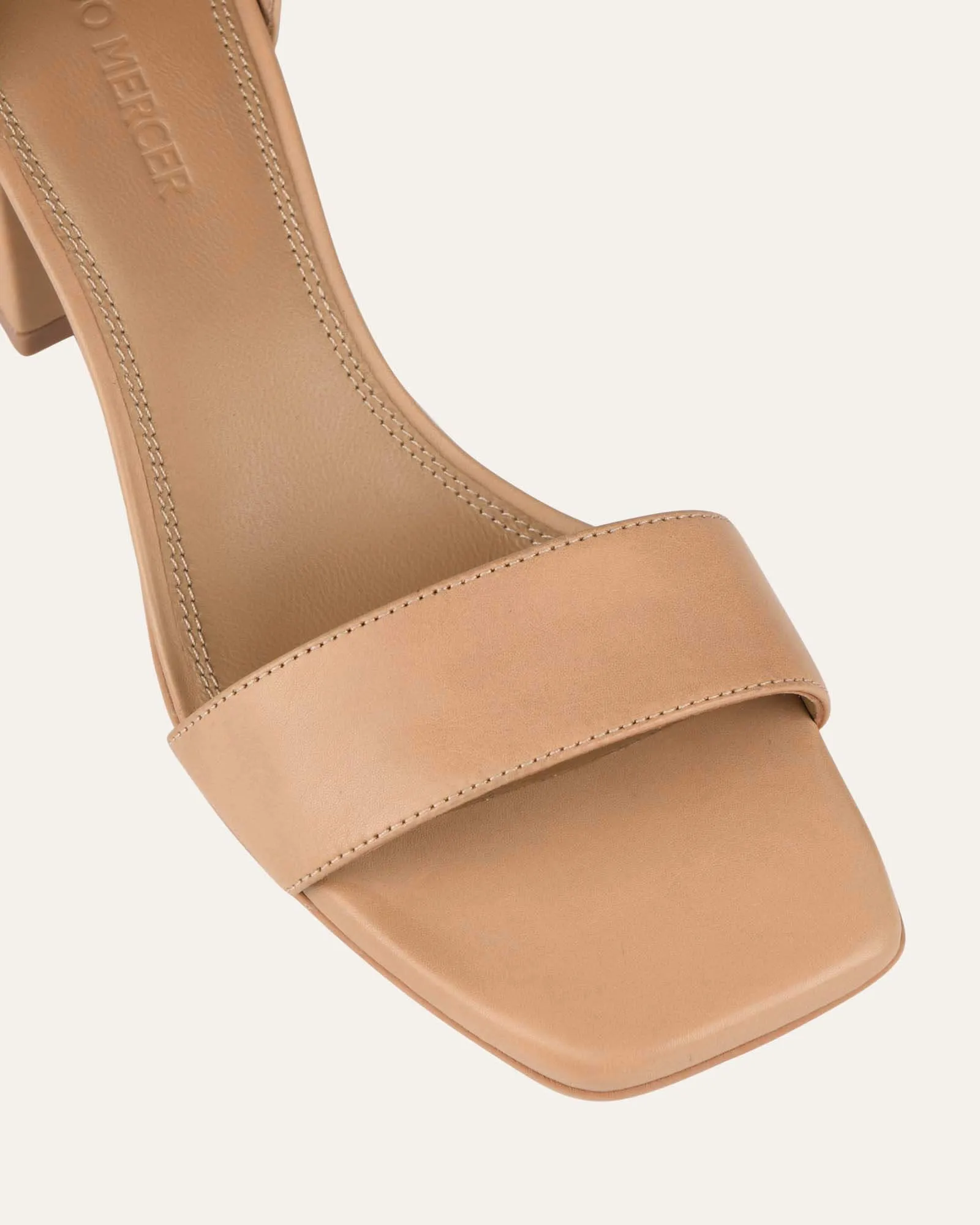 LURA MID HEEL SANDALS CAMEL LEATHER sold by Jo Mercer product image thumbnail 4