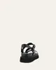 MARAIS FLAT SANDALS BLACK LEATHER sold by Jo Mercer