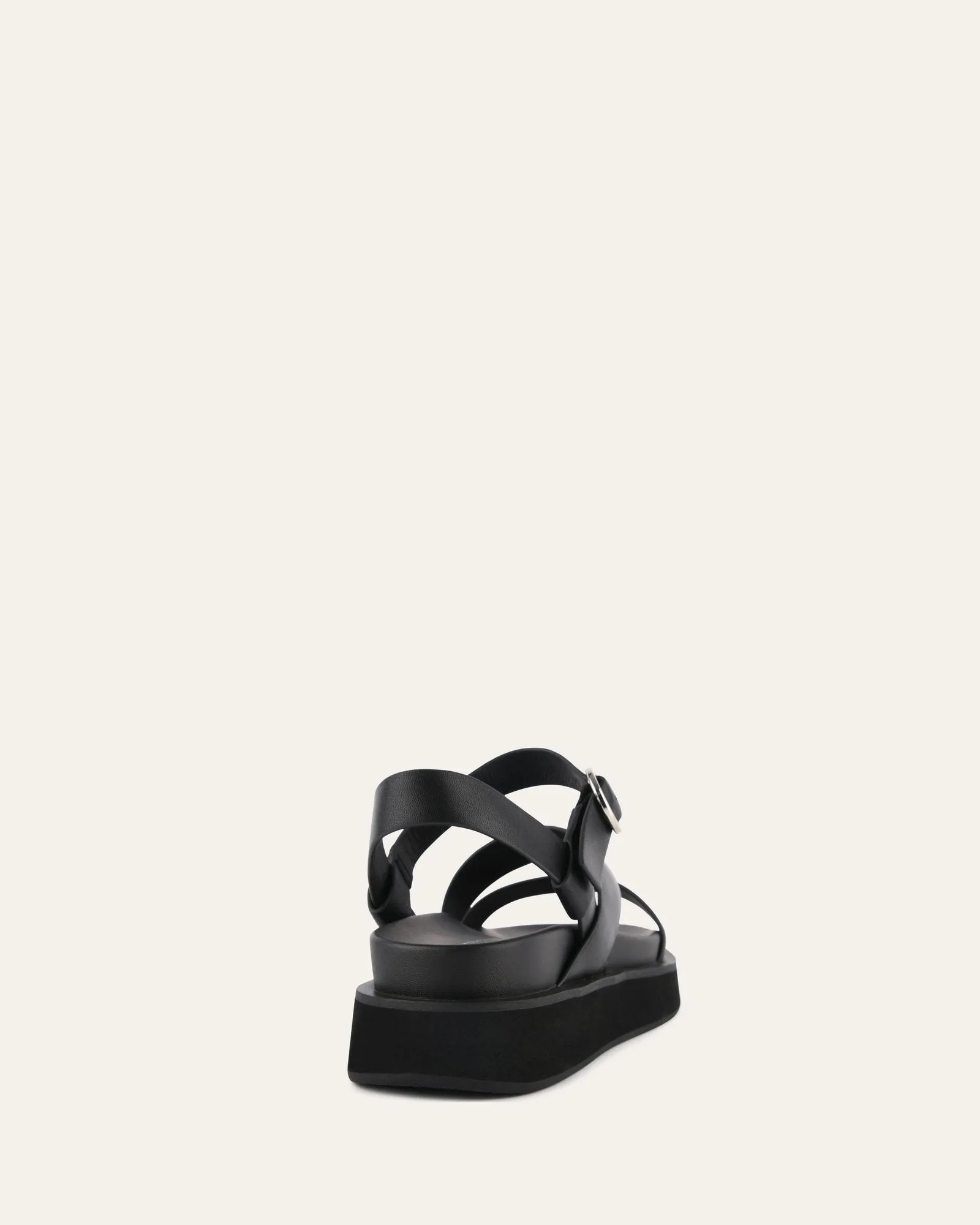 MARAIS FLAT SANDALS BLACK LEATHER sold by Jo Mercer product image thumbnail 4