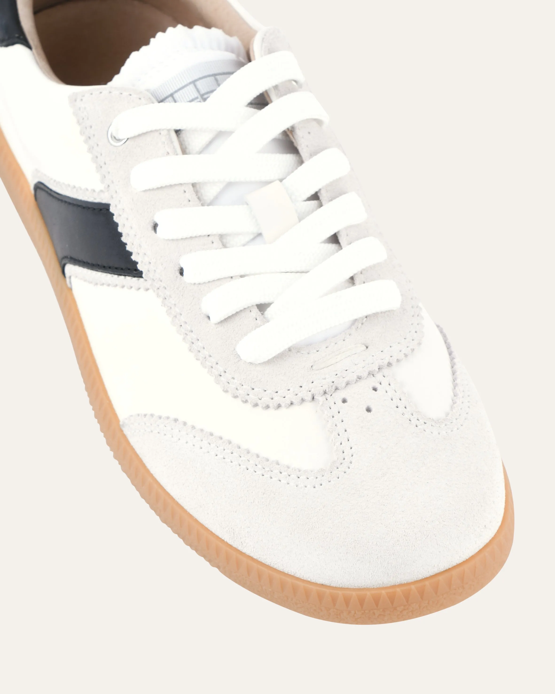 LOLA SNEAKERS WHITE BLACK LEATHER sold by Jo Mercer product image thumbnail 4