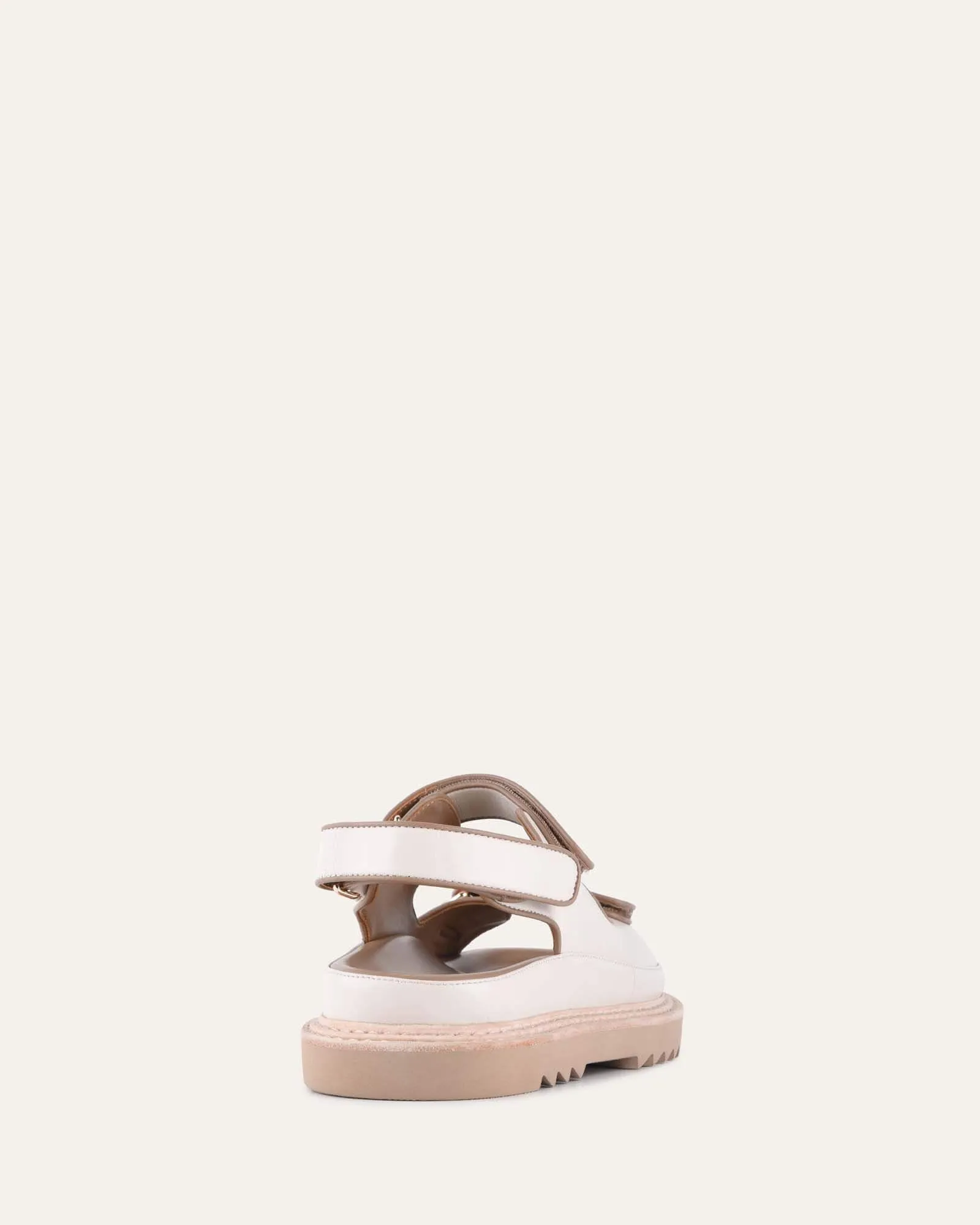 VITO FLAT SANDALS OFF WHITE MULTI LEATHER sold by Jo Mercer product image thumbnail 5