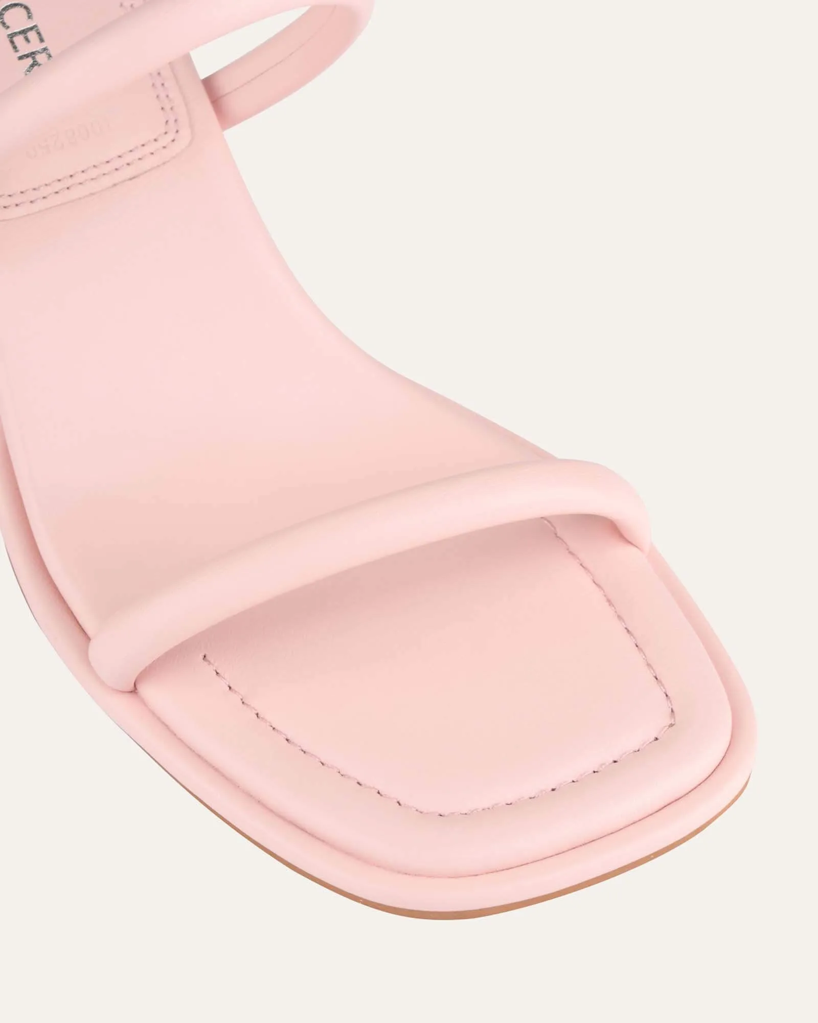 MIMI MID HEEL SANDALS SOFT PINK LEATHER sold by Jo Mercer product image thumbnail 3
