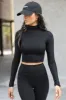Cropped Mock Neck Long Sleeve sold by Joah Brown
