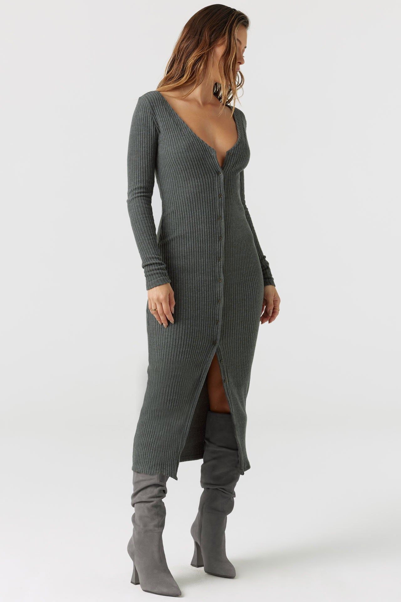 Button Down Midi Dress sold by Joah Brown