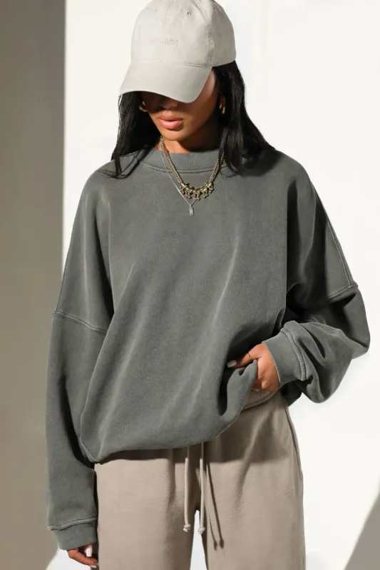 Oversized Crew Pullover sold by Joah Brown