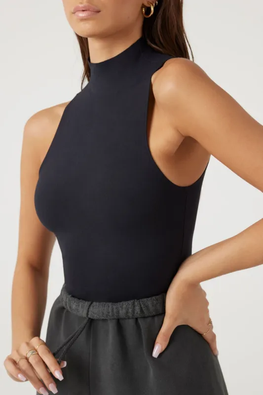 Smoothing Mock Neck Tank sold by Joah Brown