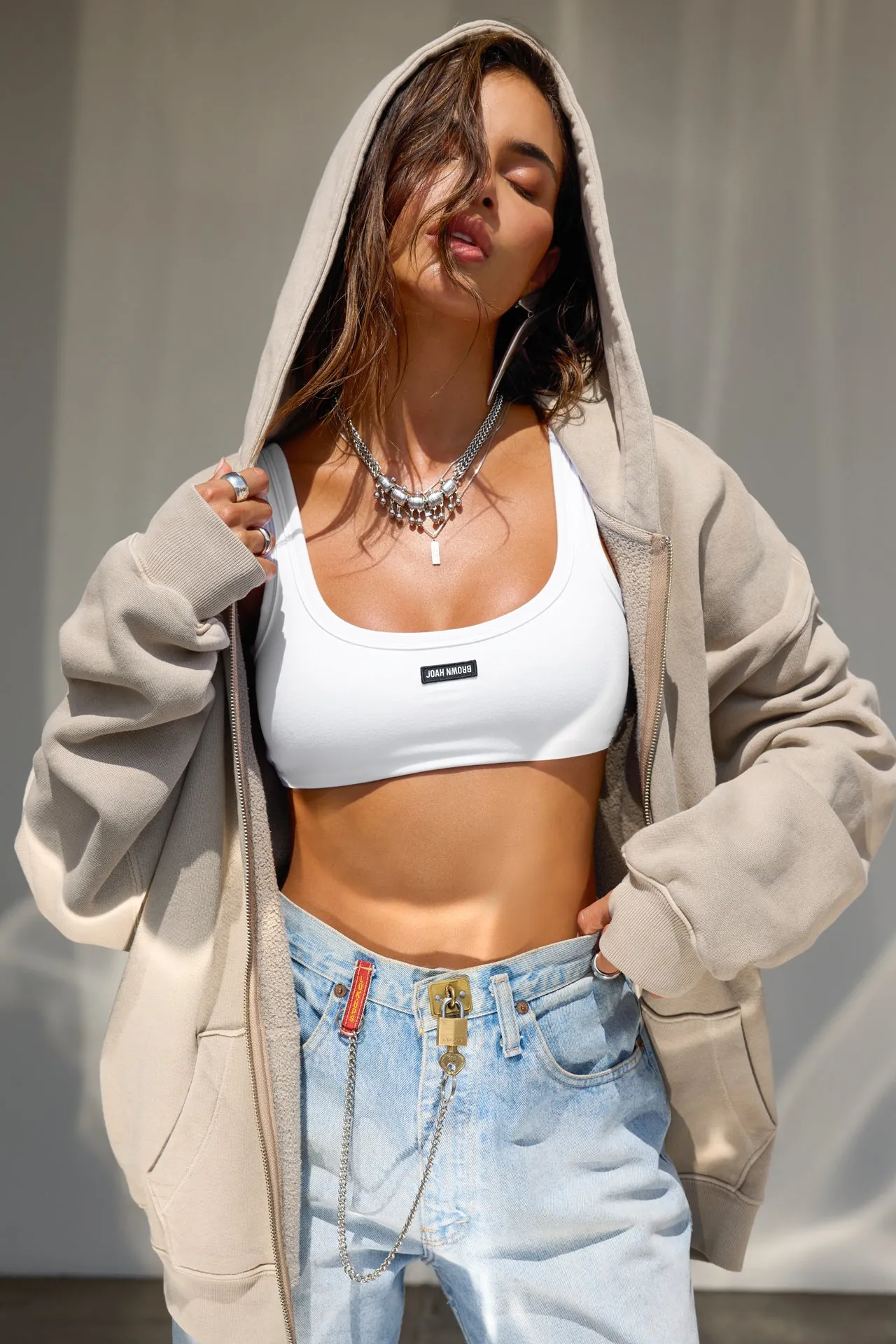 Oversized Zip Hoodie sold by Joah Brown