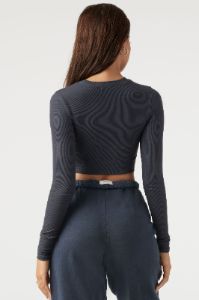 Cropped Crew Long Sleeve sold by Joah Brown