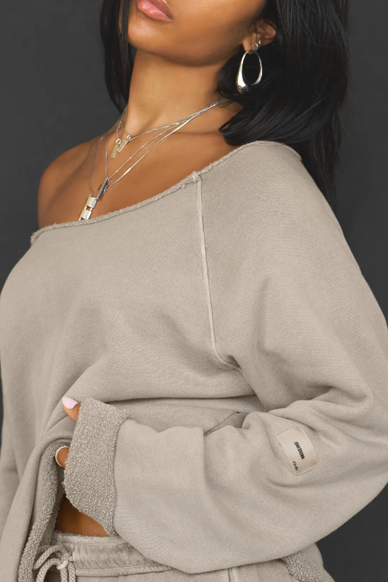 Slouchy Pullover Sweatshirt sold by Joah Brown product image thumbnail 2