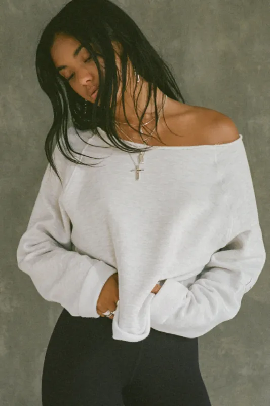 Slouchy Pullover Sweatshirt sold by Joah Brown