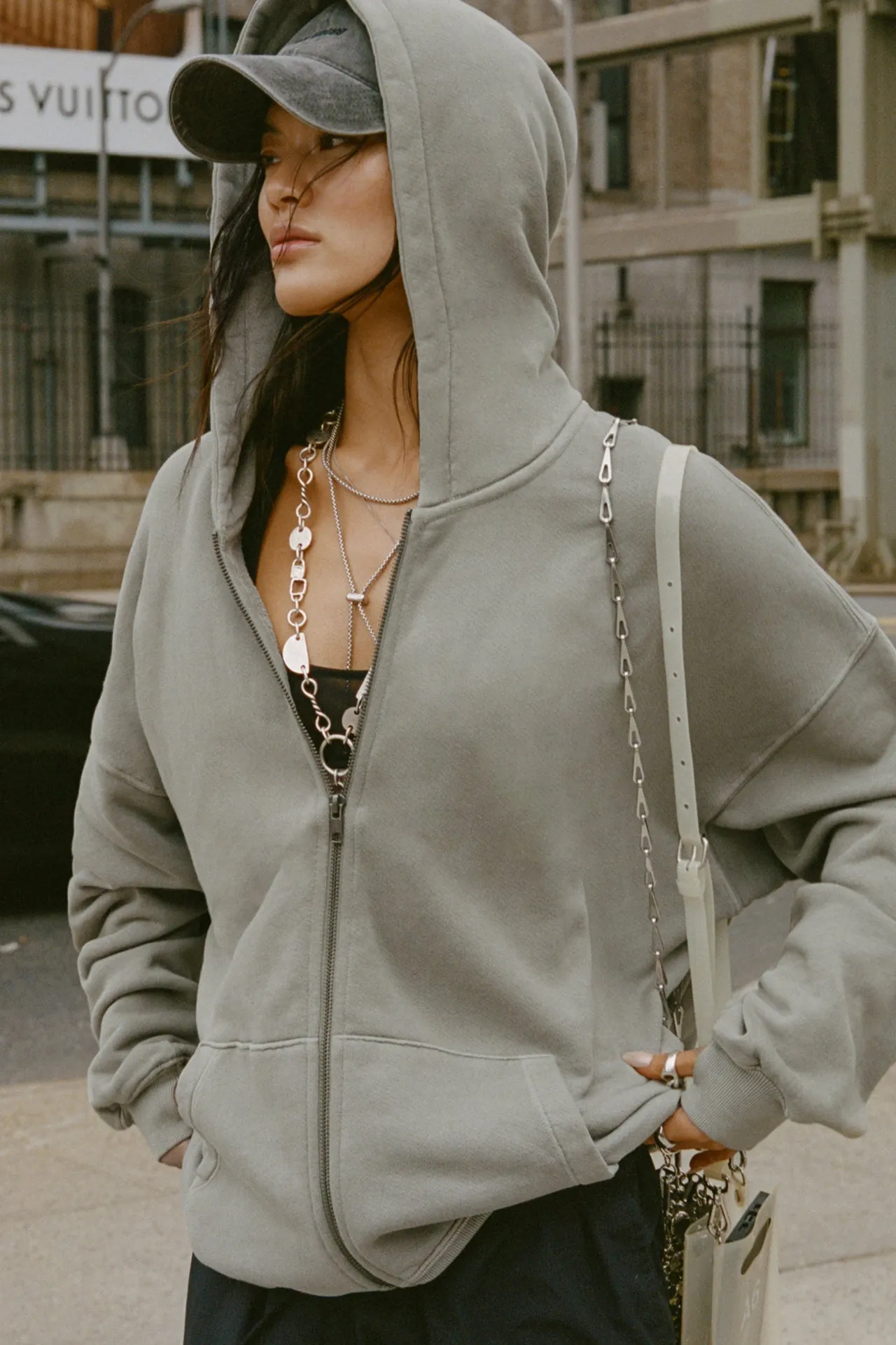 Oversized Zip Hoodie sold by Joah Brown product image thumbnail 5