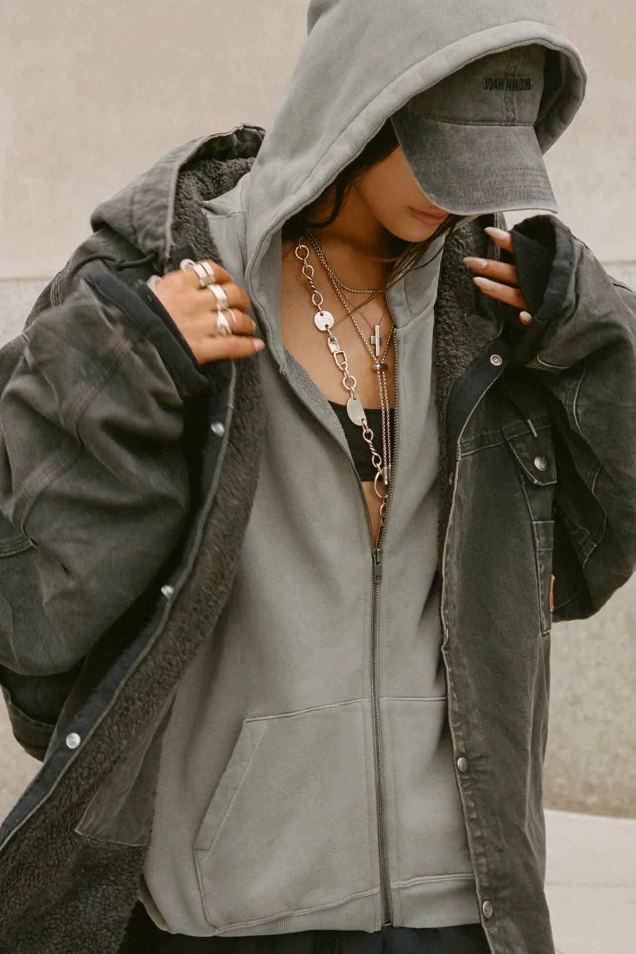 Oversized Zip Hoodie sold by Joah Brown product image thumbnail 4