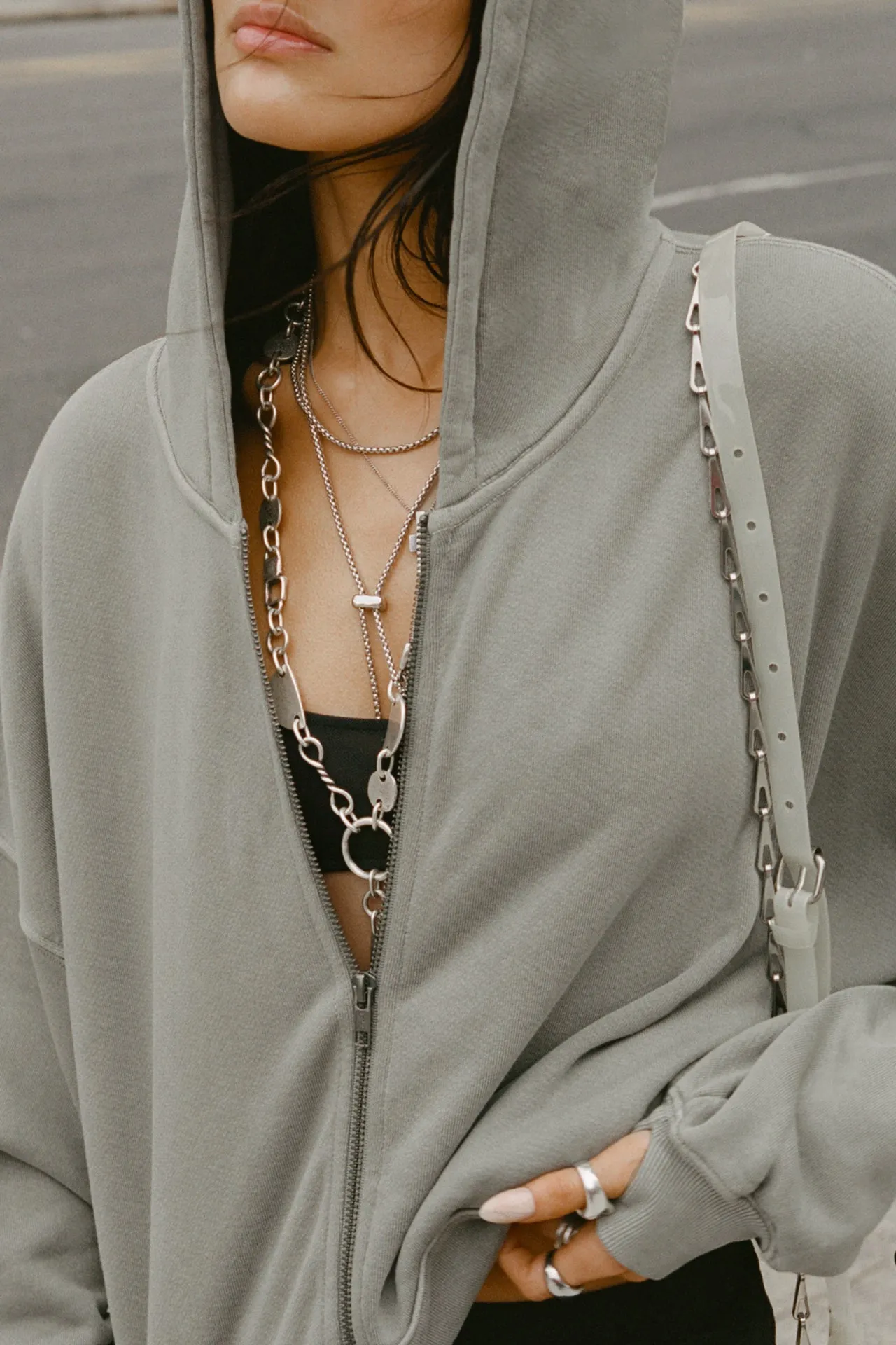 Oversized Zip Hoodie sold by Joah Brown product image thumbnail 2