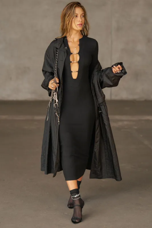 Clasp Midi Dress made by Joah Brown