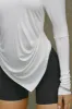 Ruched Asymmetrical Long Sleeve sold by Joah Brown