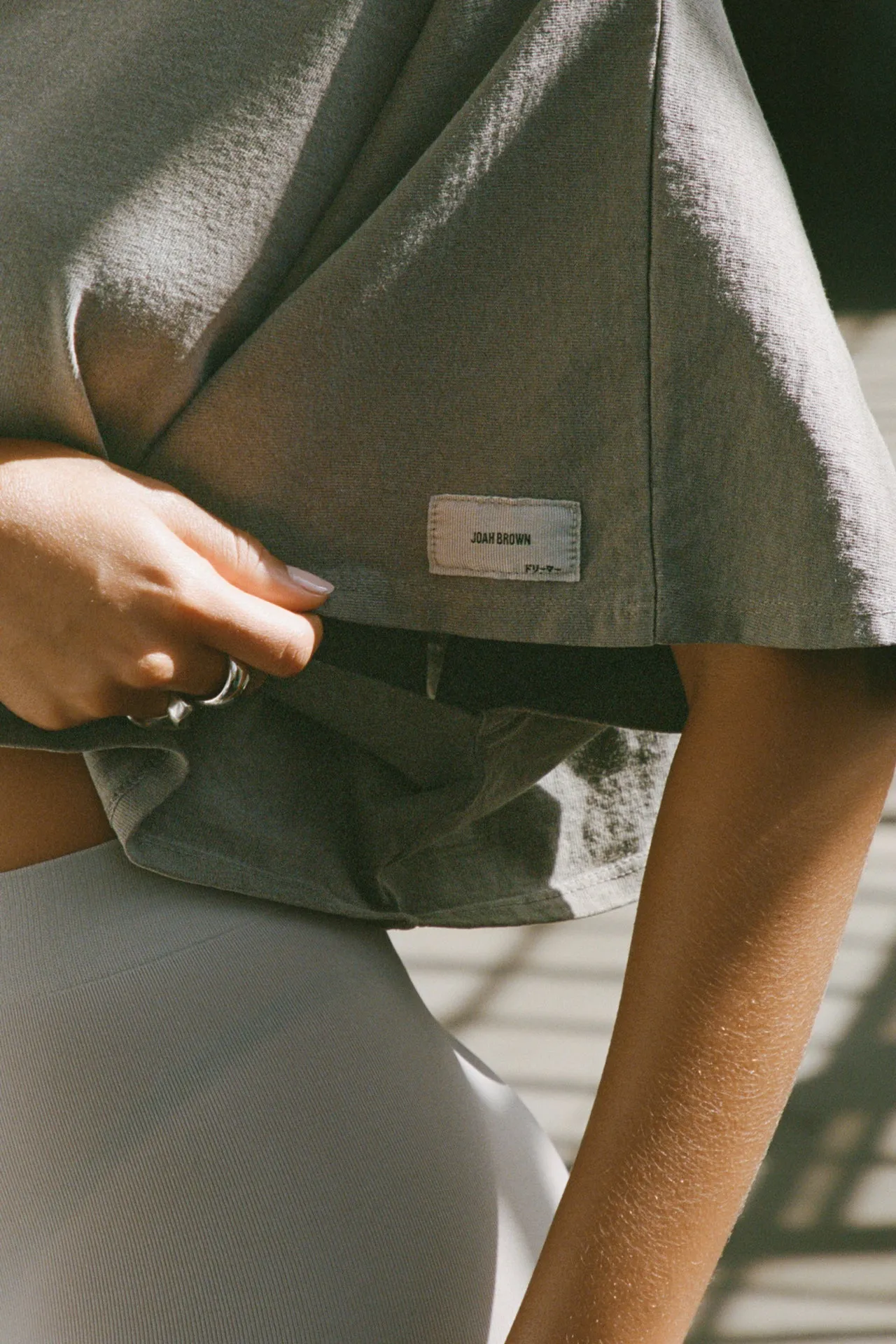 Off Shoulder Crop Tee sold by Joah Brown product image thumbnail 2