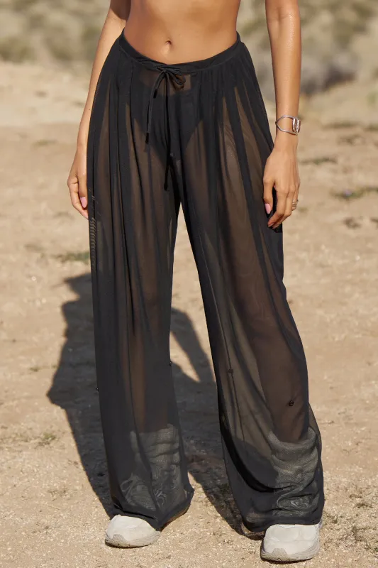 Pleated Sheer Pant sold by Joah Brown