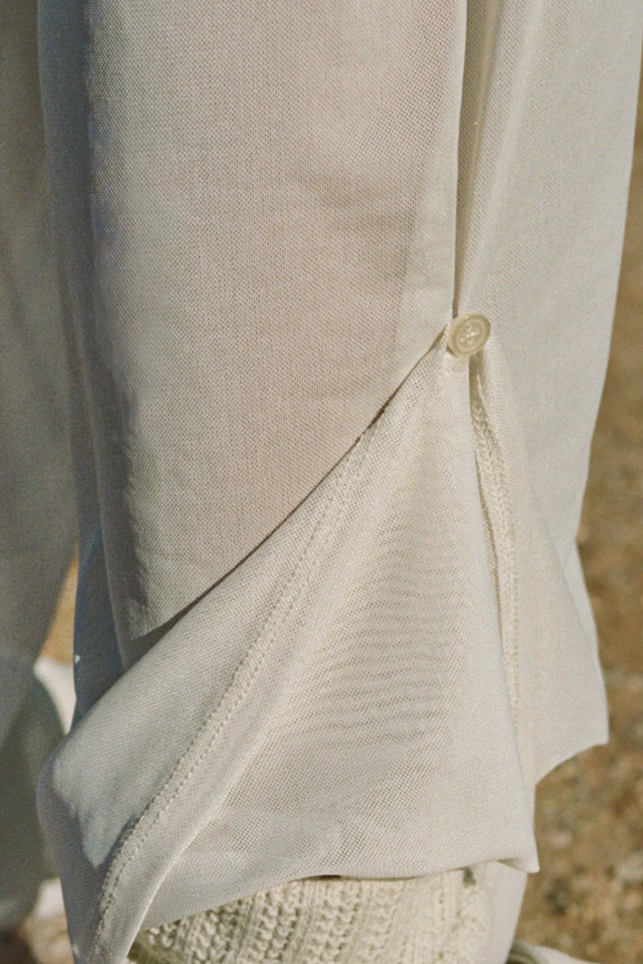 Pleated Sheer Pant sold by Joah Brown product image thumbnail 4