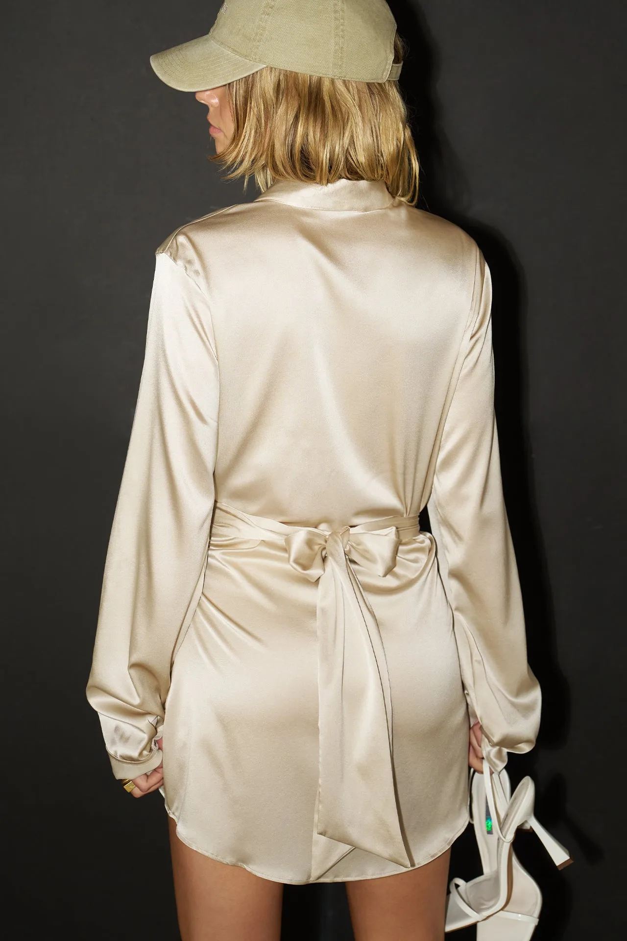 Silk Wrap Blazer sold by Joah Brown product image thumbnail 5