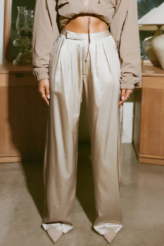 Relaxed Silk Trouser sold by Joah Brown