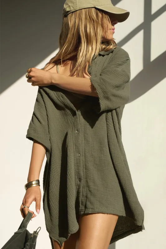 Button Down Tunic sold by Joah Brown