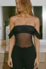 Off The Shoulder Bandeau Tank sold by Joah Brown
