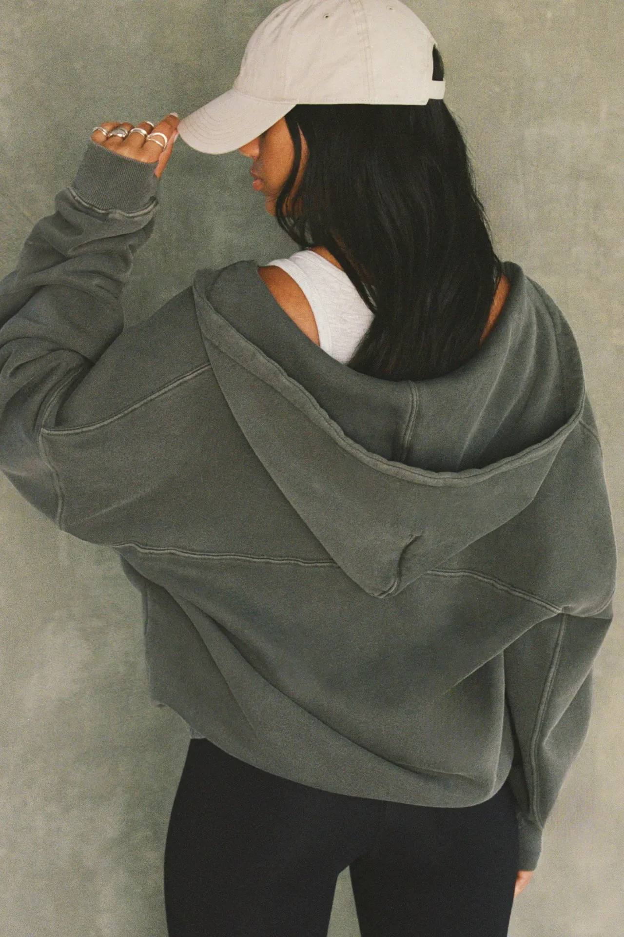 Oversized Zip Hoodie sold by Joah Brown product image thumbnail 3