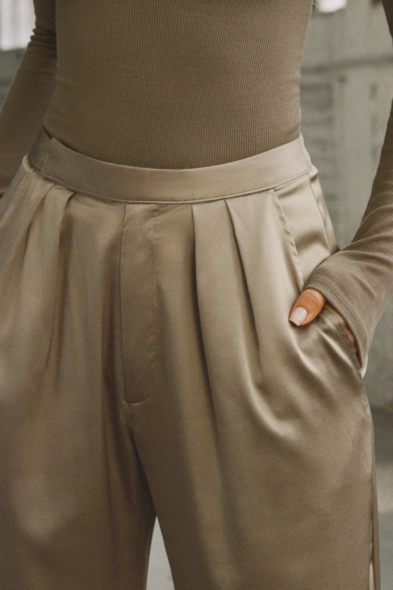 Relaxed Silk Trouser sold by Joah Brown product image thumbnail 2