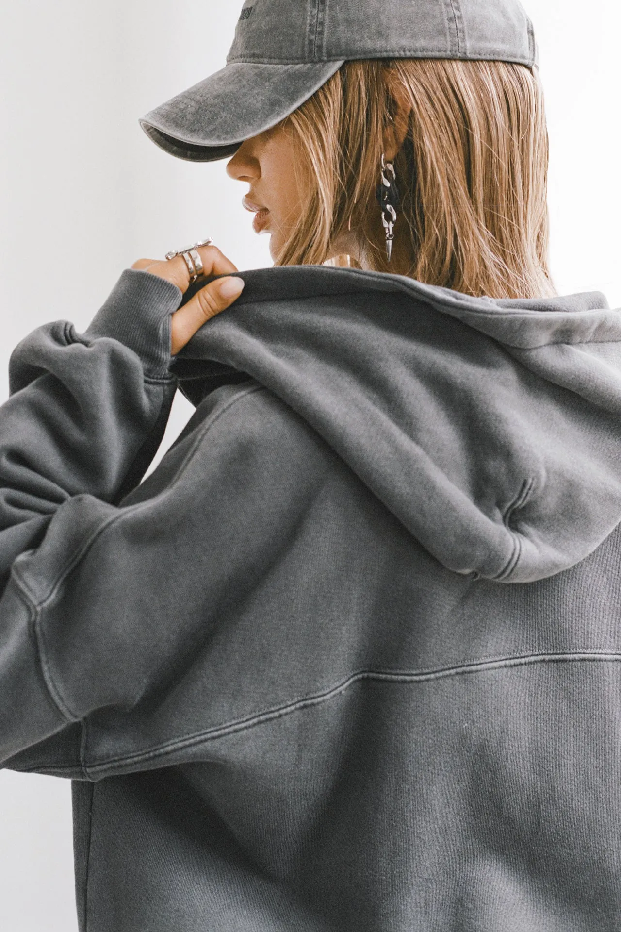 Oversized Zip Hoodie sold by Joah Brown product image thumbnail 2