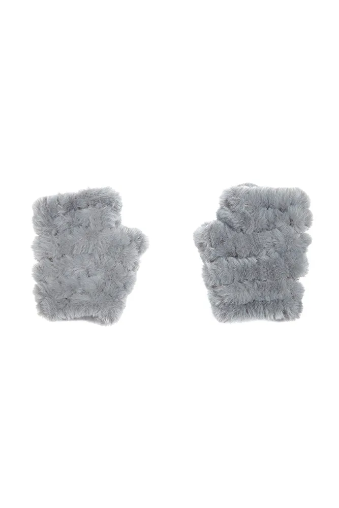 The Mandy Mittens - Grey sold by jocelyn