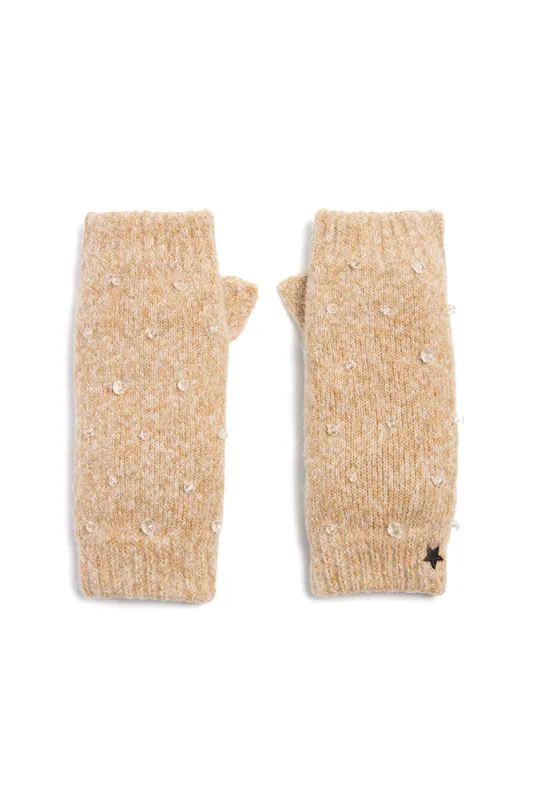 The Chamonix Mittens Camel sold by jocelyn