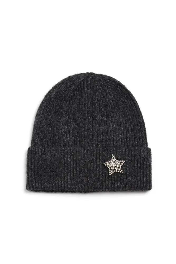 The Charcoal Moonlight Knit Hat sold by jocelyn